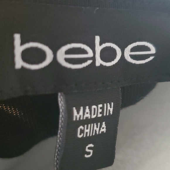 Bebe black silver sparkle tunic - Picture 6 of 6